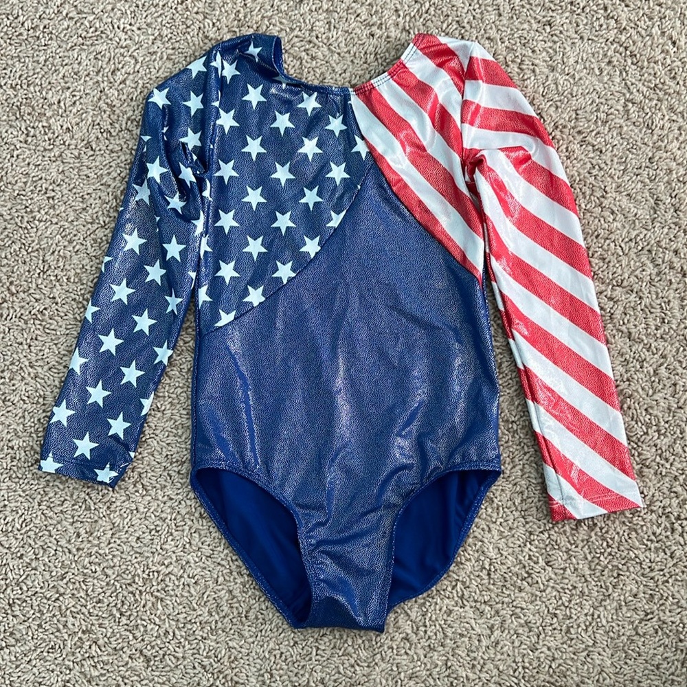 Girls USA Leotard